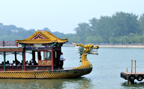 Dragon Boat, Summer Palace,&nbsp;China