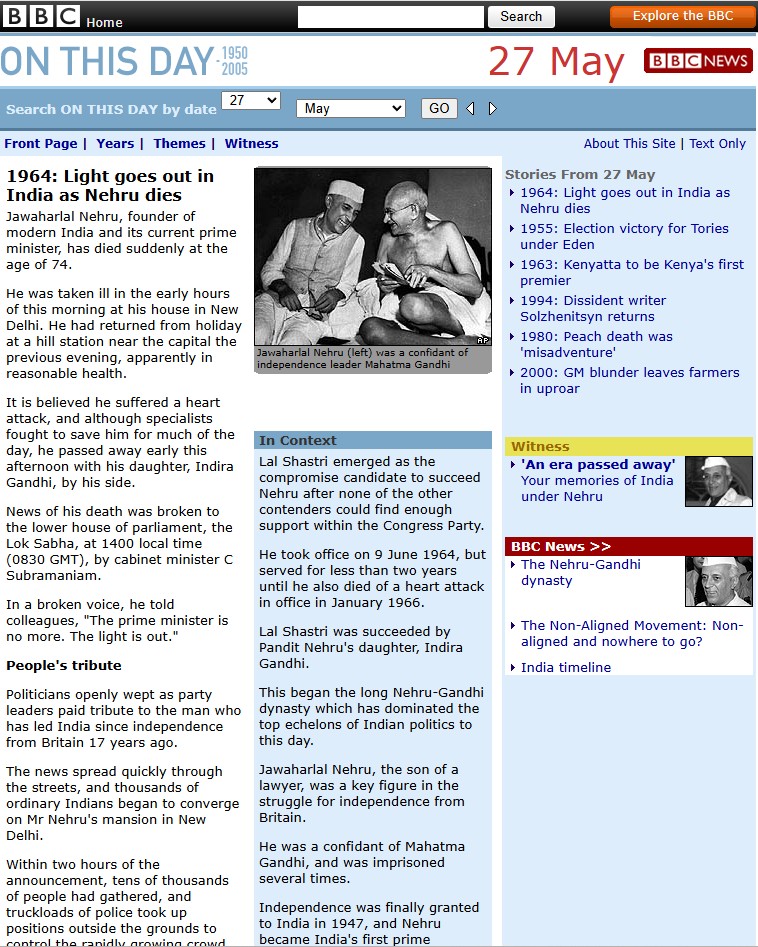 He dreamt about a free, democratic, modern&nbsp;India…