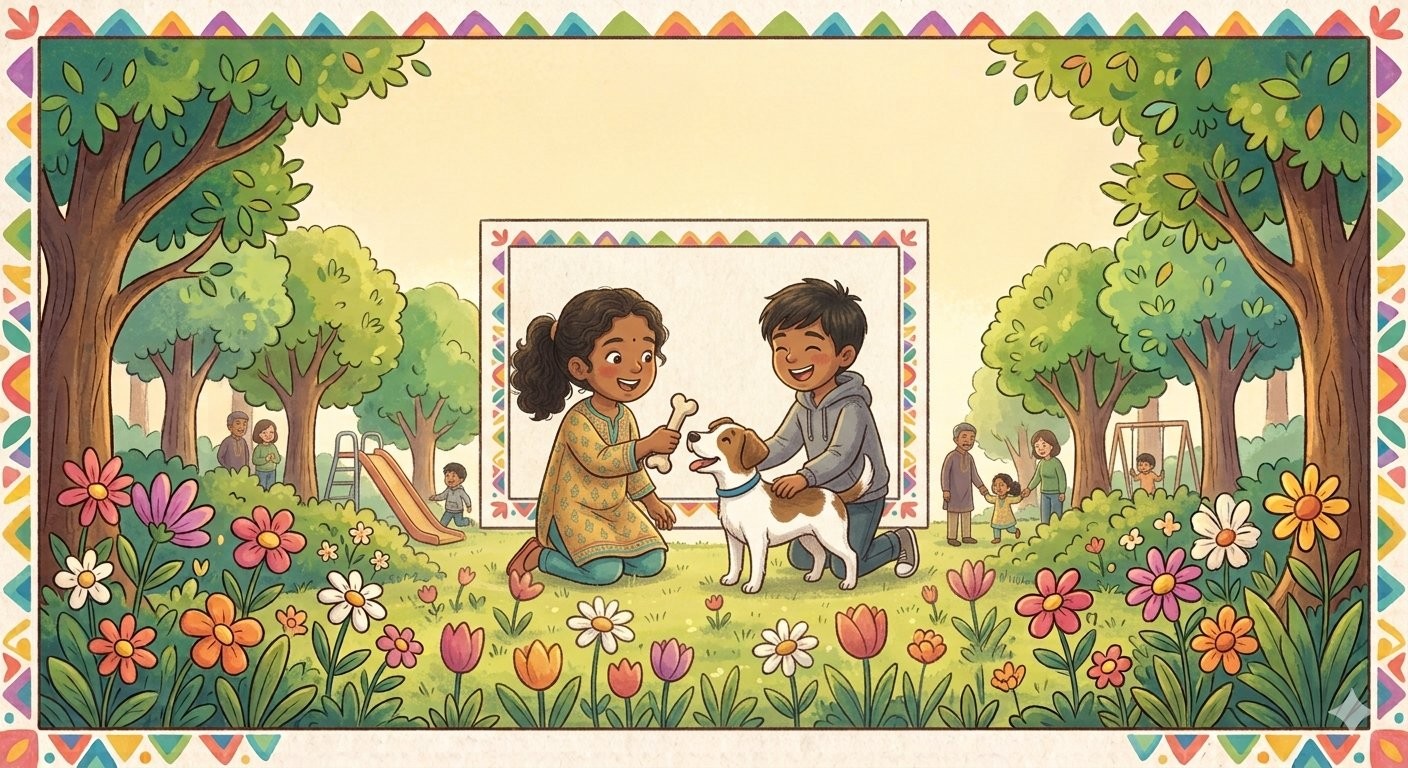 Laddu, the Lost Puppy